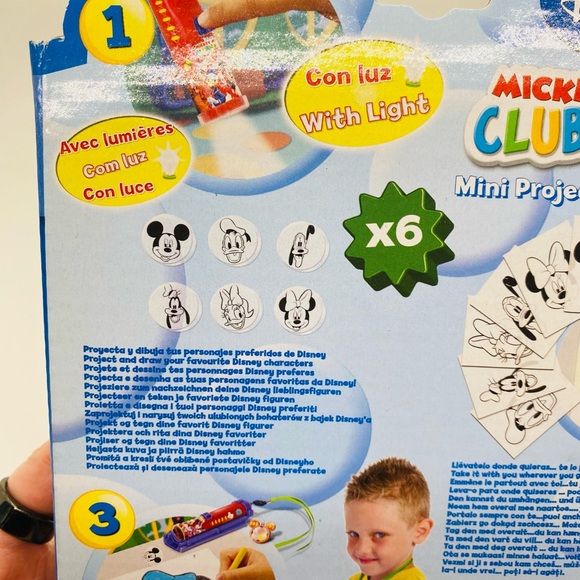 NWT Disney Mickey Mouse Clubhouse Projector Toy RARE! - Picture 4 of 7